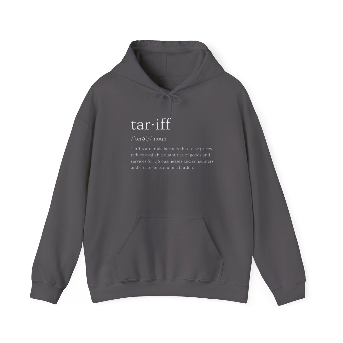 Tariff Definition Unisex Hoodie