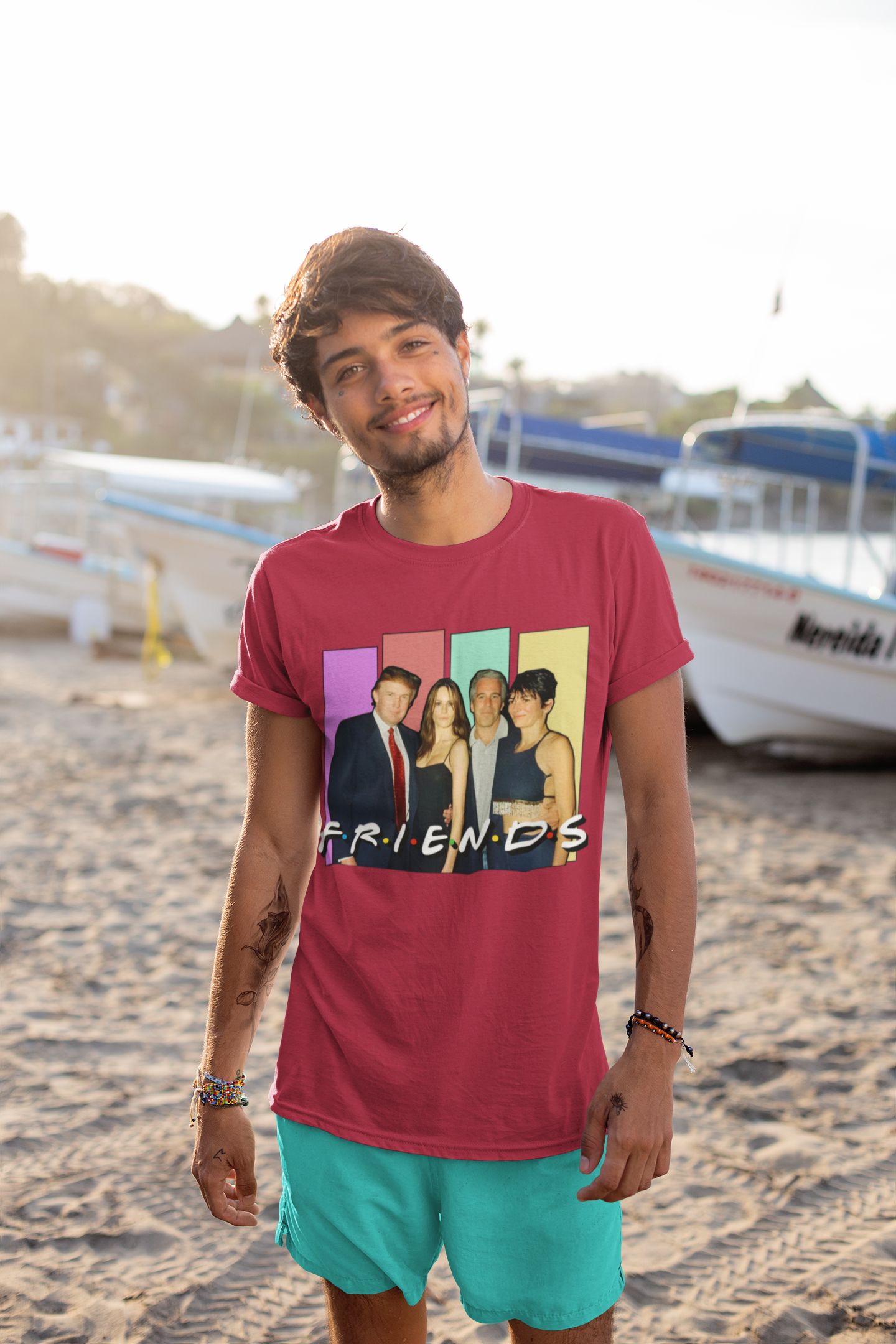 Friends T-Shirt Epstein and Pals Unisex