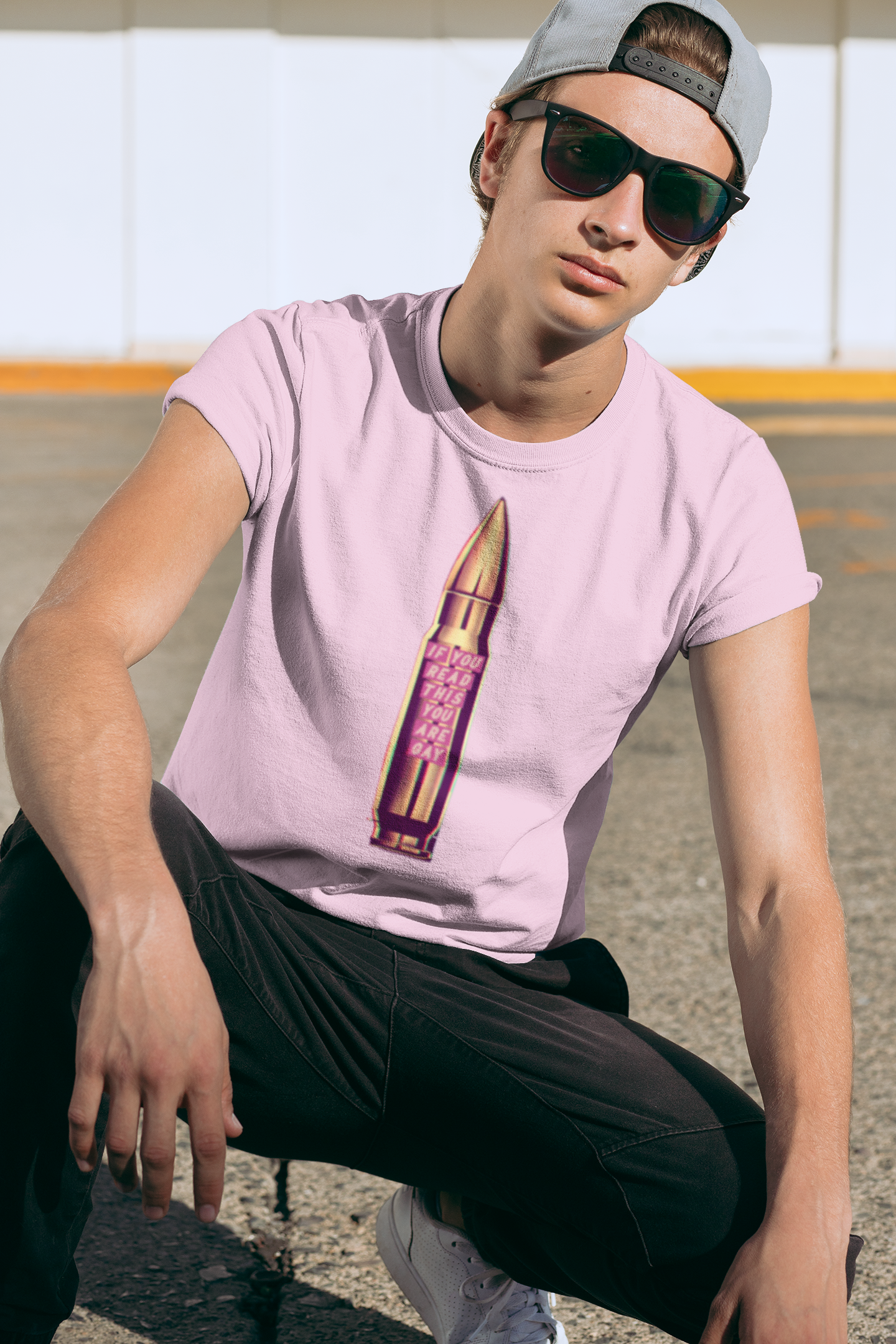 "If You Read This, You Are Gay" Funny T-Shirt